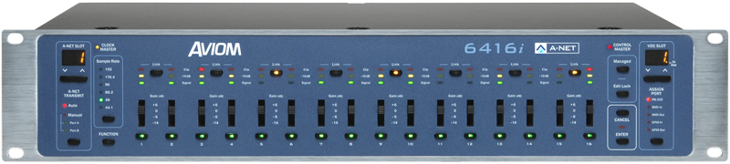 6416i Line-level Input Module 6416i Line-Level Input Module