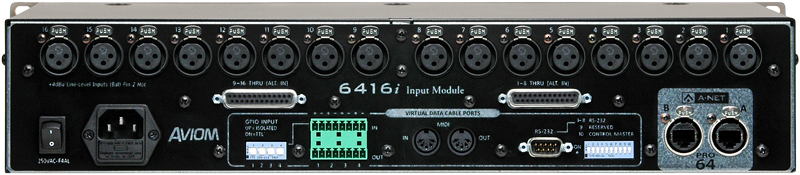 6416i Line-Level Input Module