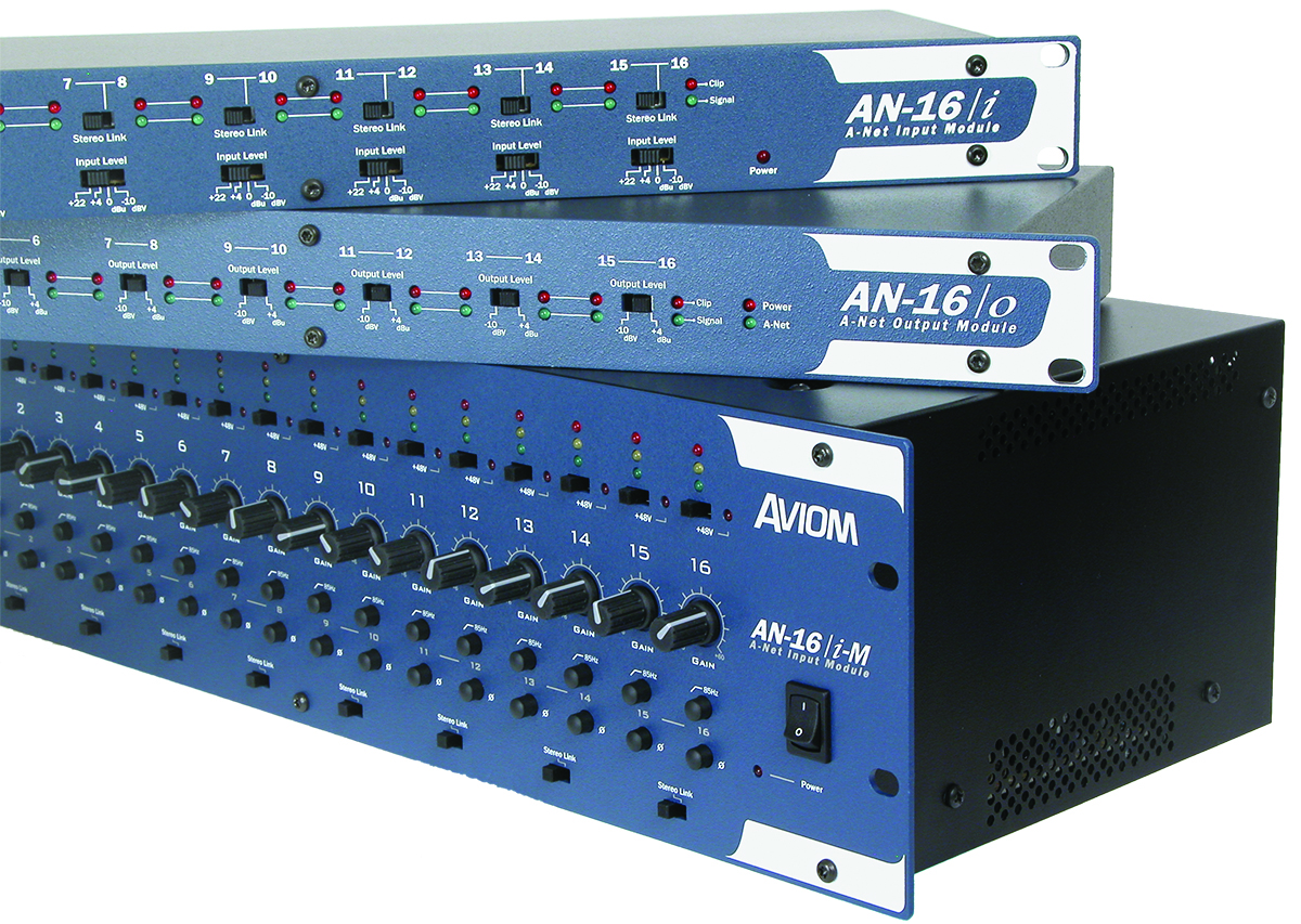 Press Room Press Release Aviom Introduces New Pro16 Digital Snakes