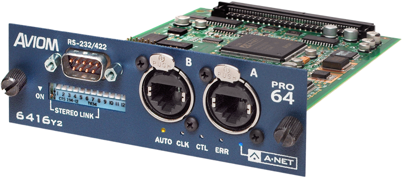 6416Y2 A-Net Interface Card for Yamaha-Angle 6416Y2 A-Net Interface Card