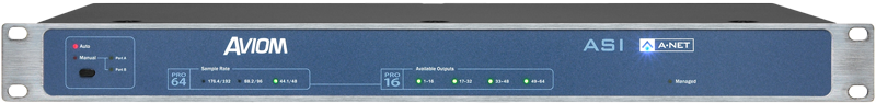 ASI A-Net Systems Interface ASI A-Net Systems Interface