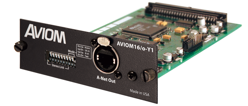 Aviom16/o-Y1 Card for Yamaha Aviom16/o-Y1 A-Net Card