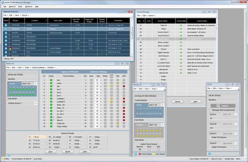 Pro64 Network Manager Pro64 Network Manager