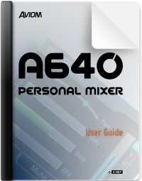 A640 Personal Mixer User Guide