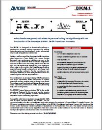 BOOM-1 Data Sheet